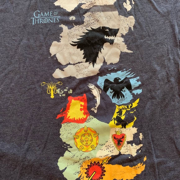 Men’s Game of Thrones 7 kingdoms Licensed T-shirt - Picture 4 of 4